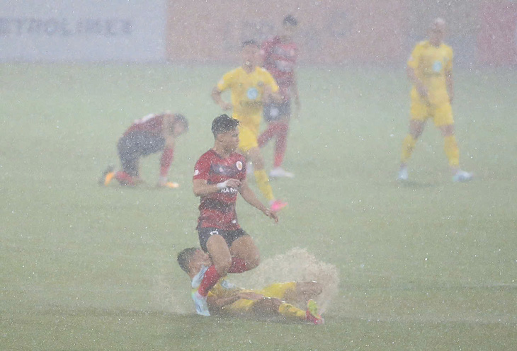 Công An Hà Nội - Thanh Hóa (hết hiệp 1): 0-0 - Ảnh 1.